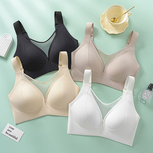 Reggiseno con spalline larghe ad alto elastico supporto per l'usura quotidiana reggiseno da allattamento Oem per taglie forti abbigliamento Casual mamme incinte - Product Image 1