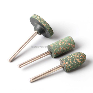 Testa di lucidatura granulosa cilindro abrasivi in allumina testa di molatura strumenti punto montato per la lucidatura dei metalli - Product Image 4