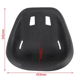 Kit de Asiento de Carreras para Karting ATV Negro de Plástico, Kit de Carreras de Motos, Soporte para Escritorio de Karting, 433x345mm, Accesorios para Motocicletas - Product Image 6
