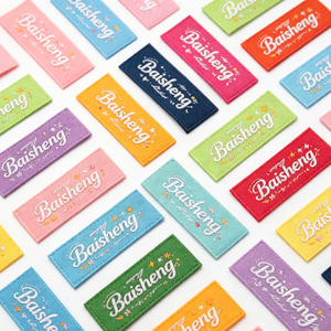 Etiquetas Tejidas Bordadas e Impresas con Logotipo Personalizado, Estilo Vintage y <span class=keywords><strong>Graffiti</strong></span>, para Ropa, Bolsas y Gorras, Venta al Por Mayor OEM - Product Image 1