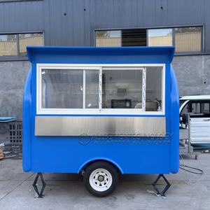 ALLBETTER Petite entreprise Commerce Street Food Machines Remorque Hot Dogs Chariot Café Chariot Mobile Bars Mini Food Truck - Product Image 2