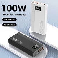 QYPB-290, Batería Externa de Alta Capacidad 20000mAh, Pantalla LED, Carga Rápida PD20W, Gran Venta