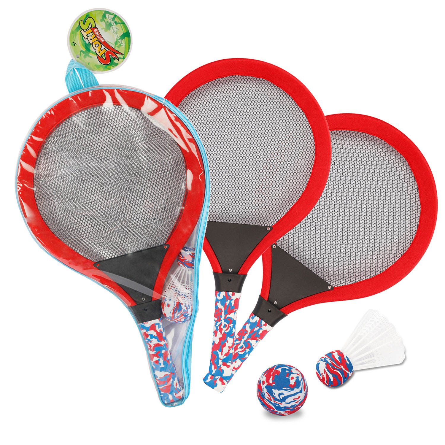 Borsa Badminton Per 3 Racchette - Impermeabile, Tracolla, Per Tennis E Sport - Foto 4