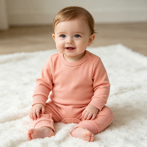 Combinaison pour bébé nouveau-né en bambou biologique personnalisée, combinaison une pièce, <span class=keywords><strong>pyjama</strong></span>, barboteuse de couleur unie avec boutons pression pour 0-24 <span class=keywords><strong>mois</strong></span> - Product Image 1