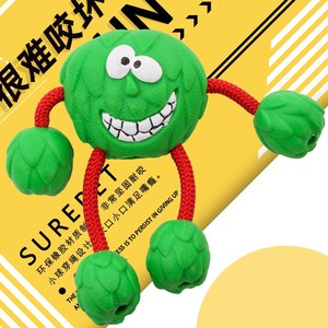 Juguetes <span class=keywords><strong>para</strong></span> Masticar <span class=keywords><strong>para</strong></span> Perros, Pelota de Goma con Sonido de Manzana <span class=keywords><strong>para</strong></span> Masticadores Agresivos, Juguete Interactivo Resistente <span class=keywords><strong>para</strong></span> Perros Medianos y Grandes - Product Image 3