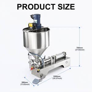 Máquina Neumática de Llenado de Pasta para Miel, Salsas, Ketchup, Salsa de Chile, Mermelada, Champú, Loción, Crema, Aceite y Otros Materiales Viscosos - Product Image 4