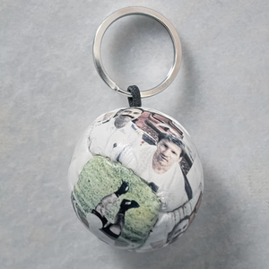 Llavero de Mini Balón de Fútbol CLASSPO |   Llavero Deportivo Original Alike con Logotipo Personalizado, Venta al por Mayor OEM - Product Image 1