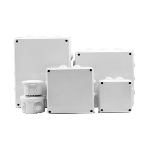 <span class=keywords><strong>RART</strong></span> 85x85x50mm IP55 Trou pré-percé ABS Boîtier électronique extérieur en plastique Boîtier de jonction électrique étanche carré - Product Image 3