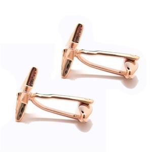 Bouton de manchette gravé en laiton de luxe présent de <span class=keywords><strong>prix</strong></span> de qualité supérieure - Product Image 4