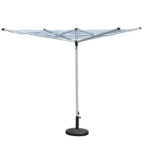 Séchoir de <span class=keywords><strong>camping</strong></span> pliable à 4 bras télescopique en métal et plastique en forme de <span class=keywords><strong>parapluie</strong></span> pour sécher les vêtements - Product Image 4