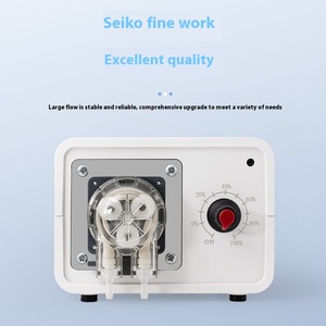 Per Lefoo 24v DC Micro pompa peristaltica per liquido piccolo laboratorio domestico pompa di circolazione autoadescante nuova - Product Image 3