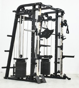 Machine multifonction tout-en-un Smith, appareil d'entraînement fonctionnel, rack de musculation, équipement de gym/fitness - Product Image 4