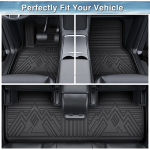 Juego Completo de Tapetes para Auto 3D TPE para Todo Clima, para Hyundai <span class=keywords><strong>Kona</strong></span> 2024 Versión Gasolina - Product Image 3
