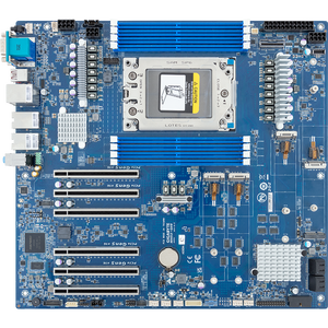 เมนบอร์ด Gigabyte MH53-G40 Rev 1.x 3.x สำหรับ AMD Ryzen Threadripper PRO WRX90 รองรับ E-ATX สำหรับเวิร์กสเตชัน รองรับ DDR5 RDIMM 8 ช่อง PCIe Gen5 x16 - Product Image 2