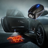 Lampe d'Ambiance de Voiture OEM sans Fil, Lumière d'Avertissement de Porte LED Automatique, Lampe de Bienvenue et Projecteur de Logo LED pour Voiture