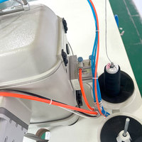 LVBU-600ZDA automatique coupe-fil industriel Strobel Machine à coudre haute vitesse chaussure semelle intérieure Overseaming Machine à coudre nouveau