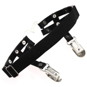Ceinture <span class=keywords><strong>de</strong></span> jarret et <span class=keywords><strong>de</strong></span> cuisse sexy pour <span class=keywords><strong>femme</strong></span> en cuir PU à clous, élastique, style punk avec rivets en forme <span class=keywords><strong>de</strong></span> cœur, accessoire <span class=keywords><strong>de</strong></span> mode, <span class=keywords><strong>chaîne</strong></span> <span class=keywords><strong>de</strong></span> <span class=keywords><strong>cheville</strong></span> - Product Image 5