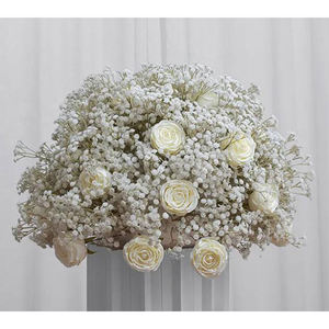 Agregue Elegancia a Su Ambiente con Nuestra Bola de Flores Artificiales de Primera Calidad, Ideal para Restaurantes de Alta Gama y Vestíbulos de Hoteles - Product Image 4