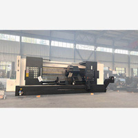DL TCK700DY Tour CNC de haute précision, fraiseuse horizontale automatique à banc incliné, 4 axes, grande axe Y, Fanuc, usage intensif