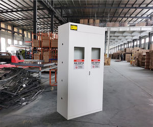 Armário de segurança industrial à prova de explosão de dois cilindros de gás resistente ao fogo sem alarme de vazamento Auto-<span class=keywords><strong>Leak</strong></span> Detector - Product Image 2