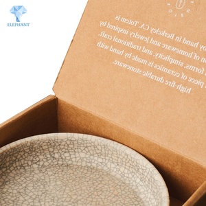Customized Hot Sale High Quality Brown Kraft Paper Dinner Plate Packaging <b>Box</b> - Product Image 5