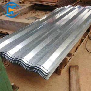 Láminas de techo de metal corrugado Hoja de acero de teja de techo revestida corrugada galvanizada con precio competitivo para techo - Product Image 3