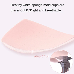 ชุดชั้นในเซ็กซี่แบบใหม่ ดีไซน์เก๋ไก๋ด้วยหัวเข็มขัดด้านหน้า ลายดอกกุหลาบ บราไซส์ใหญ่พิเศษ ชุดชั้นในแบบดันทรงสำหรับผู้หญิงไซส์พลัส - Product Image 4