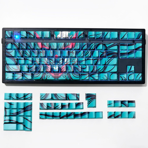 Custom Dye-sublimation Translucent Keycaps Side-printed Cool <b>Gaming</b> Style for Mechanical Keyboards Keycap-82 Theme - Product Image 2