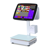 Balance-caisse ZHONGJI TS11 avec imprimante thermique 58 mm, compatible Windows, garantie 2 ans, compatibilité multi-appareils pour supermarchés