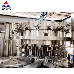 Usine automatique 3 en 1 machine de capsulage remplissante de lavage de boissons carbonatées mono-bloc - Product Image 6