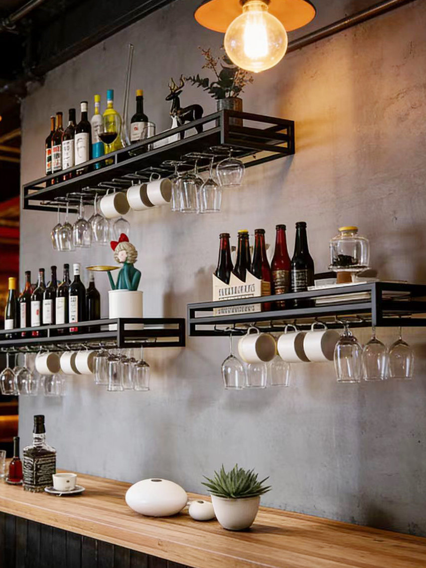 UlisemCasier à vin, 21 bouteilles, porte-bouteilles décoratif pour