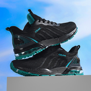 รองเท้าผ้าใบหุ้มข้อสูงลำลองสำหรับผู้ชาย ผ้าตาข่าย ระบายอากาศได้ดี พื้นรองเท้า MD ยางคาร์บอน  ไซส์ใหญ่พิเศษ ใส่สบาย เหมาะกับการเดิน - Product Image 1