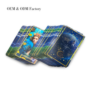 Hoàn toàn tùy biến tinh tế Vàng tỉa Tarot sàn cho bói toán - Product Image 2