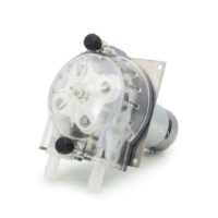 Pompe doseuse péristaltique pour liquides, machine de distribution de boissons et d'aliments LEFOO, haut débit 4200 ml/min, 12V/24V DC