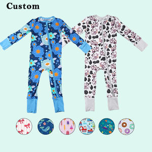 Pijamas de Bambú para Bebés, Niños y Niñas, con Estampados Personalizados, Creativos y Ecológicos - Product Image 2