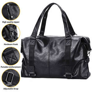 Bolsa Deportiva de Gimnasio para Hombre y Mujer, con Separación para Seco y Húmedo, Bolsa de Viaje de Poliester con Forro de PU, para Fitness y Yoga - Product Image 5