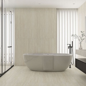 600x1200 Matte Geprägte Moderne Vintage Kalkstein Rutschfeste Strapazierfähige Keramikfliese für Wohnzimmer Ferienhaus <span class=keywords><strong>Hotel</strong></span> Badezimmer - Product Image 3