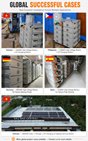 Système Solaire Industriel et Commercial de Stockage d'Énergie par Batterie au Lithium Haute Tension 50 kW, Générateur ESS 112 kWh, Conteneur BESS