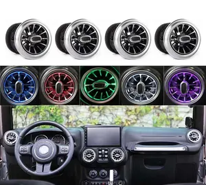 Outlet Điều Hòa không khí không khí Vent với môi trường xung quanh ánh sáng đối với Jeep Wrangler JK Phụ Kiện 2011-2017