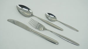 Meilleure vente 4pc 24 pièces haute qualité 304/430 ensembles de vaisselle ensemble de couverts en acier inoxydable hautement polonais - Product Image 2