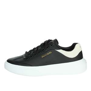 Zapatillas Skechers para Hombre, Negras y Blancas, Talla 43, de Lona, Modernas - Product Image 1