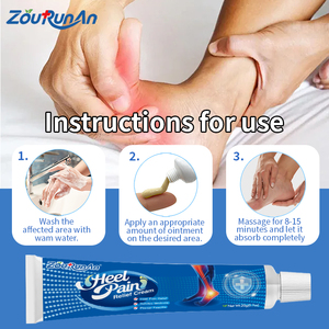ZouRunAn OEM Fersenschmerz-<span class=keywords><strong>Salbe</strong></span> & -Creme für Zehen- und Plantarsporn- sowie Sehnenscheiden-Schmerzlinderung 20g Nur zur Äußeren Anwendung - Product Image 4