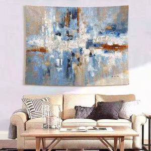 Tapisserie vintage d'inspiration indie, <span class=keywords><strong>paysage</strong></span> moderne, impression numérique, couverture portable, toile de fond, décoration murale - Product Image 1