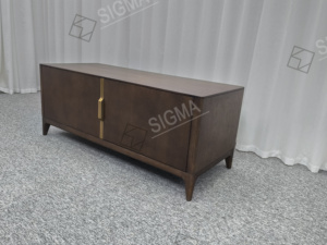 Luxuriöses Sideboard Holz-Schrank mit 4 Türen für Wohnzimmer und Esszimmer - Product Image 3