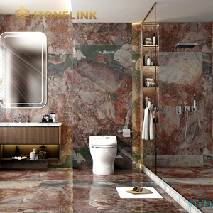 Carrelage en marbre vert quatre saisons Pierre naturelle fraîche pour les comptoirs contemporains Sols en marbre <span class=keywords><strong>et</strong></span> revêtement mural - Product Image 2