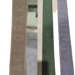 Custom Jacquard Elastic Band for Shoes and Underwear 10mm Thick Spandex <b>Webbing</b> With Oeko-Tex Certification Custom Logo - Product Image 3