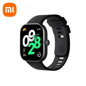 Xiaomi jam tangan pintar, arloji cerdas kualitas tinggi, perangkat bisa dipakai, jam tangan Redmi 4 untuk pria