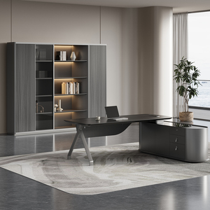 Schreibtisch Office Table L Shaped Modern Office Furniture Commercial Executive Ceo <b>Desk</b> Escritorio De Oficina Office <b>Desks</b> Set - Product Image 2