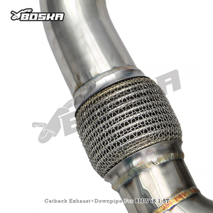 Échappement Catback Personnalisé pour BMW I8 1.5T 2014-2019 en Acier Inoxydable avec Système de Contrôle de Valve et Silencieux à Flux Libre - Product Image 3