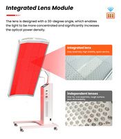 Panel de Terapia de Luz LED de Grado Comercial, Panel de Terapia de Luz LED de Infrarrojo Cercano de 660nm 850nm para Uso Comercial en Todo el Cuerpo